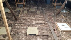 installation of new loft insulation