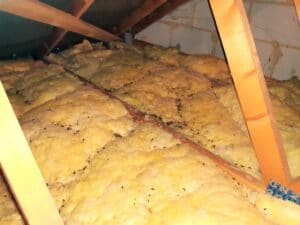 contaminated loft insulation